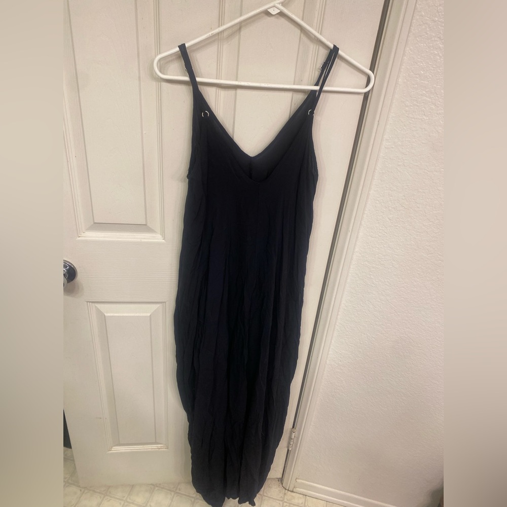 Long black dress